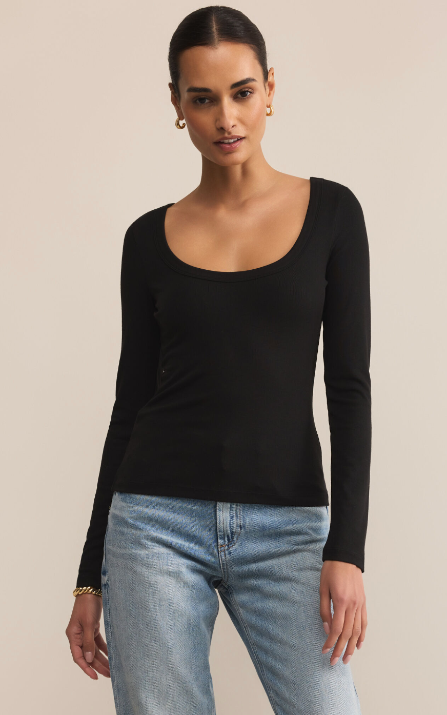 Z SUPPLY SECOND SKIN SCOOP NECK TOP Z SUPPLY SECOND SKIN SCOOP NECK TOP