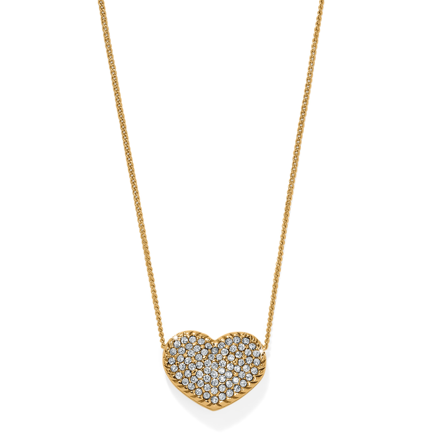 BRIGHTON ILLUMINA CELESTE HEART BOLD NECKLACE BRIGHTON ILLUMINA CELESTE HEART BOLD NECKLACE