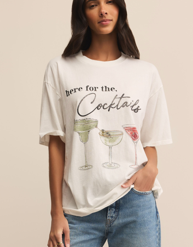 Z SUPPLY COCKTAILS CITY TEE