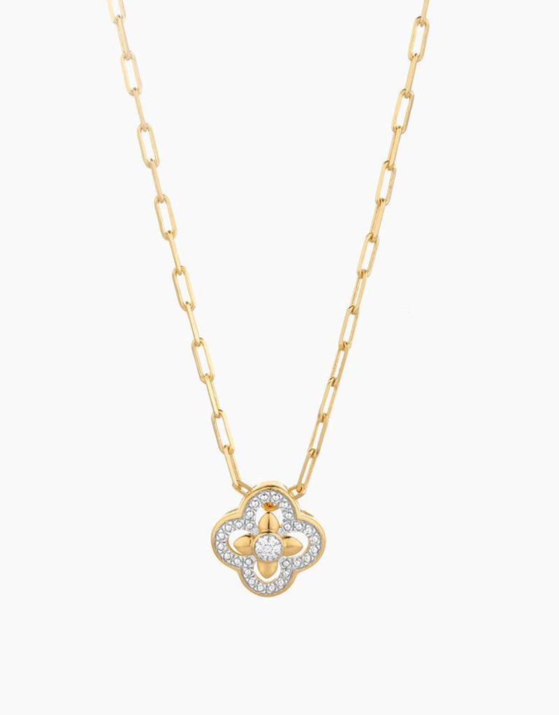 ELLA STEIN CONTEMPORARY BLOOM PENDANT NECKLACE