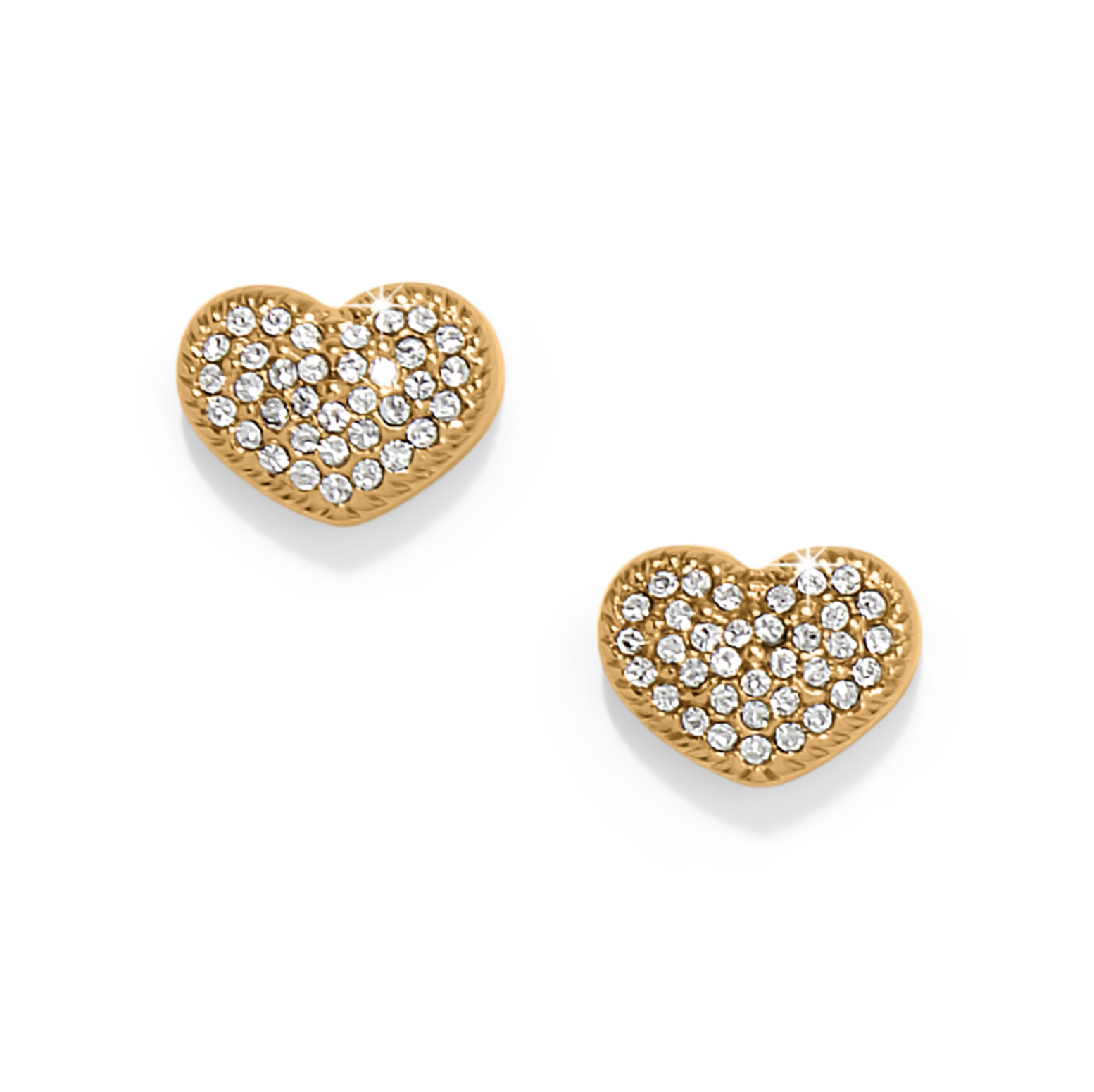 BRIGHTON ILLUMINA CELESTE HEART POST EARRINGS BRIGHTON ILLUMINA CELESTE HEART POST EARRINGS
