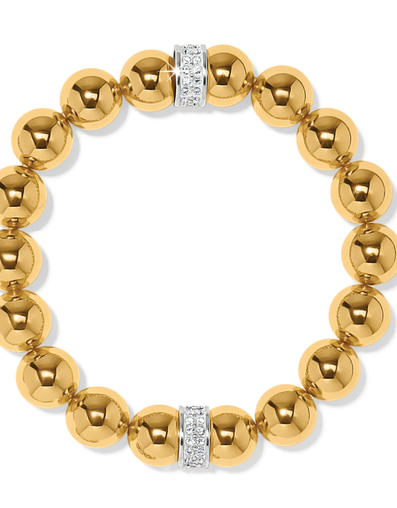 BRIGHTON MERIDIAN STRETCH BRACELET-GOLD
