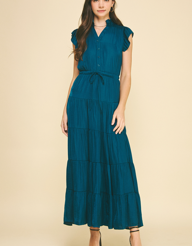 PINCH ROMAN TIERED MAXI DRESS