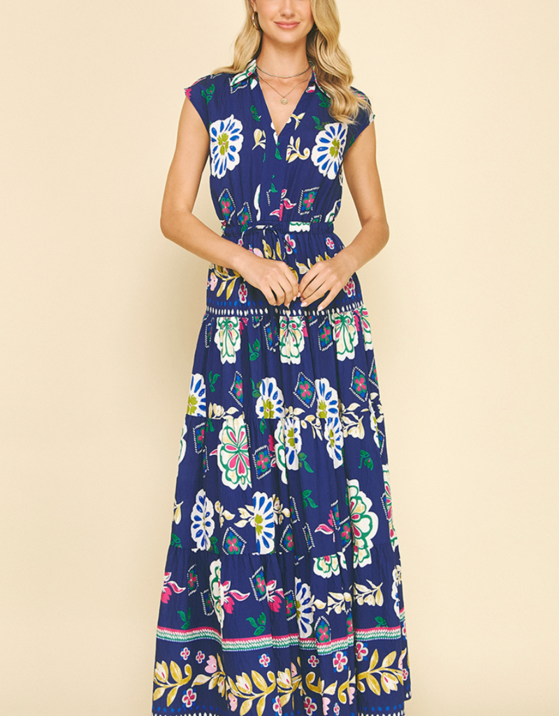 PINCH PENELOPE DRESS-DEEP BLUE