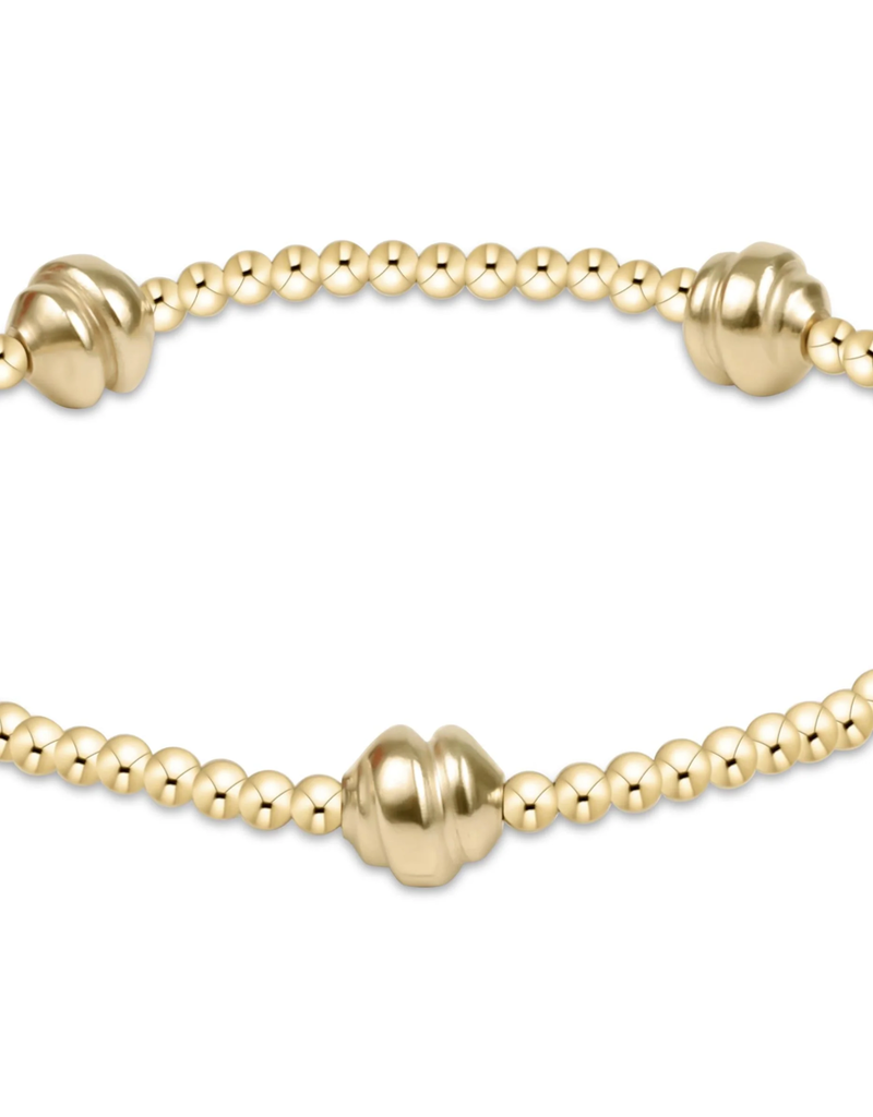ENEWTON Admire Small Gold 2.5mm Bead Bracelet - Gold