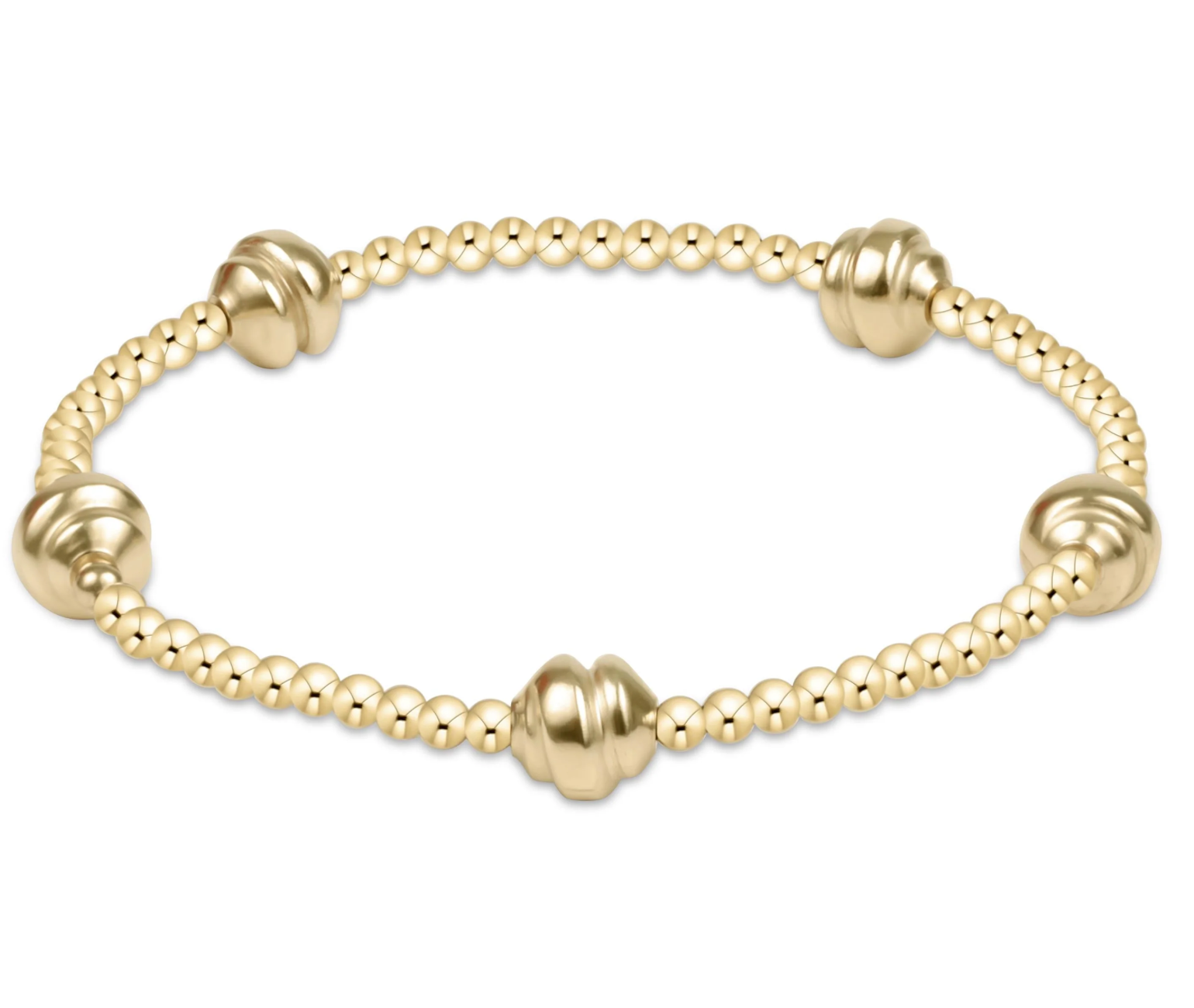 ENEWTON Admire Small Gold 2.5mm Bead Bracelet - Gold ENEWTON Admire Small Gold 2.5mm Bead Bracelet - Gold