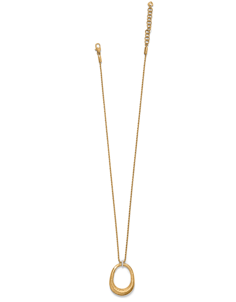 BRIGHTON MERIDIAN GEO OPEN RING PENDANT NECKLACE