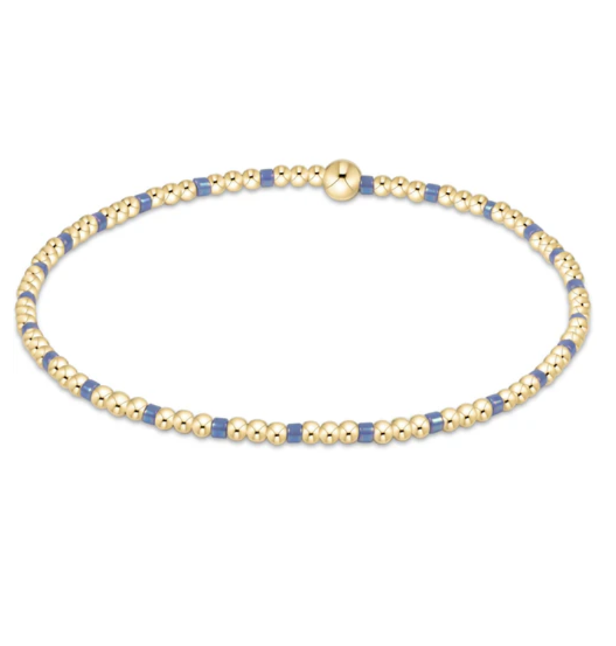 ENEWTON HOPE SINCERITY PATTERN 2MM BEAD BRACELET-BRIGHT BLUE ENEWTON HOPE SINCERITY PATTERN 2MM BEAD BRACELET-BRIGHT BLUE