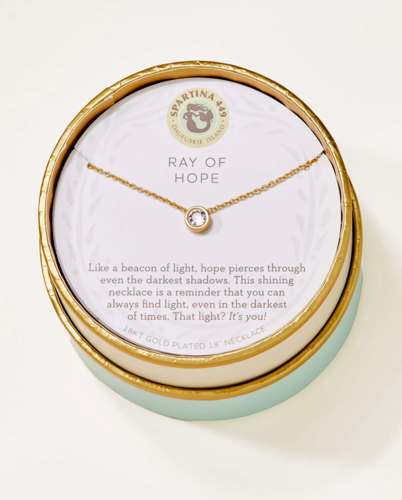 SEA LA VIE NECKLACE GOLD-RAY OF HOPE GEM SEA LA VIE NECKLACE GOLD-RAY OF HOPE GEM