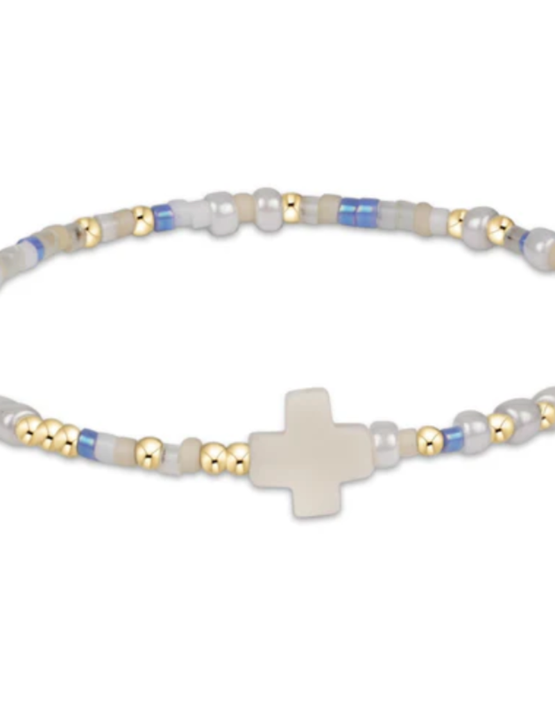 ENEWTON egirl Hope Unwritten Signature Cross Bracelet - Skinny Dippin'