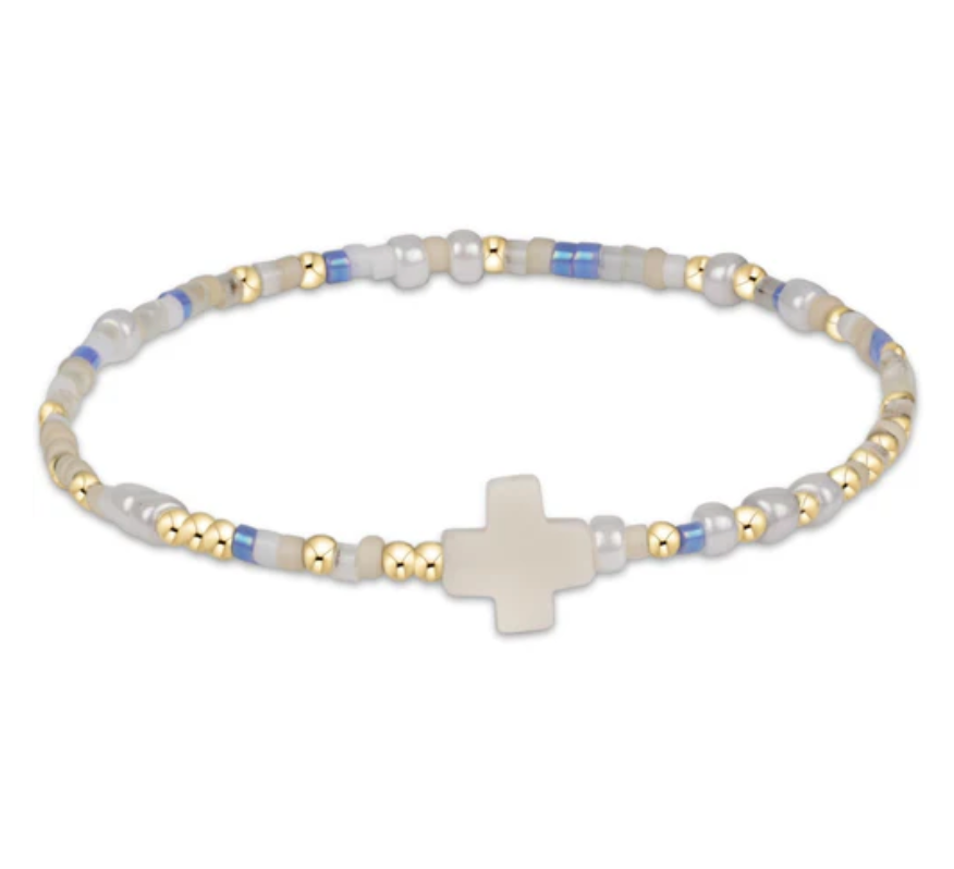ENEWTON egirl Hope Unwritten Signature Cross Bracelet - Skinny Dippin' ENEWTON egirl Hope Unwritten Signature Cross Bracelet - Skinny Dippin'
