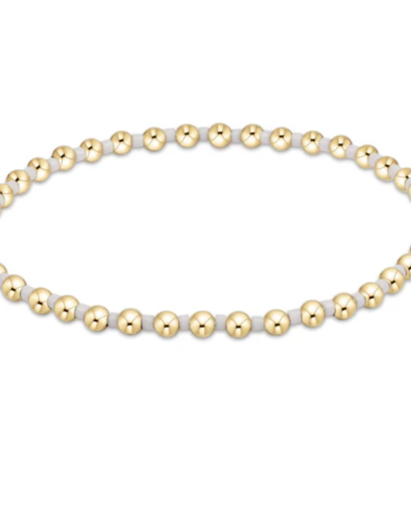 ENEWTON HOPE GRATEFUL BRACELET-WHITE