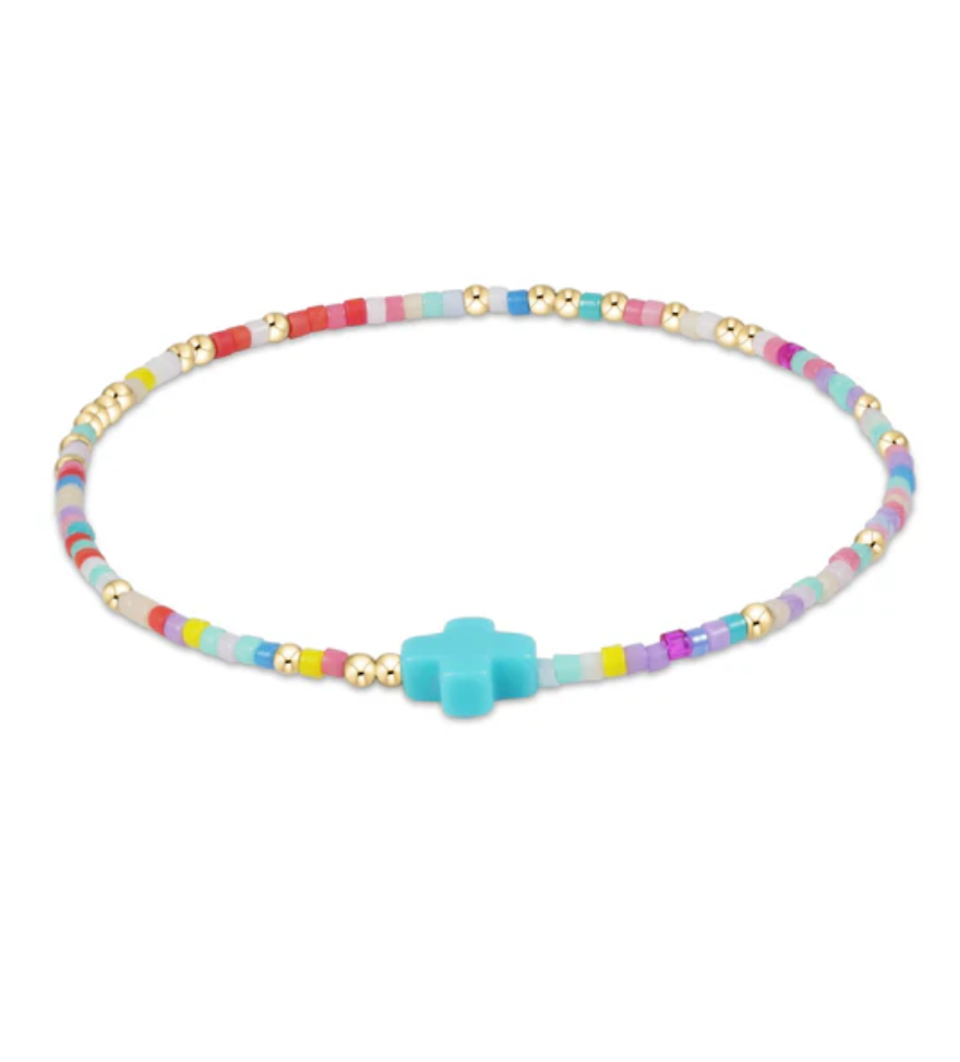 ENEWTON HOPE UNWRITTEN SIGNATURE CROSS BRACELET-HOT MESS ENEWTON HOPE UNWRITTEN SIGNATURE CROSS BRACELET-HOT MESS