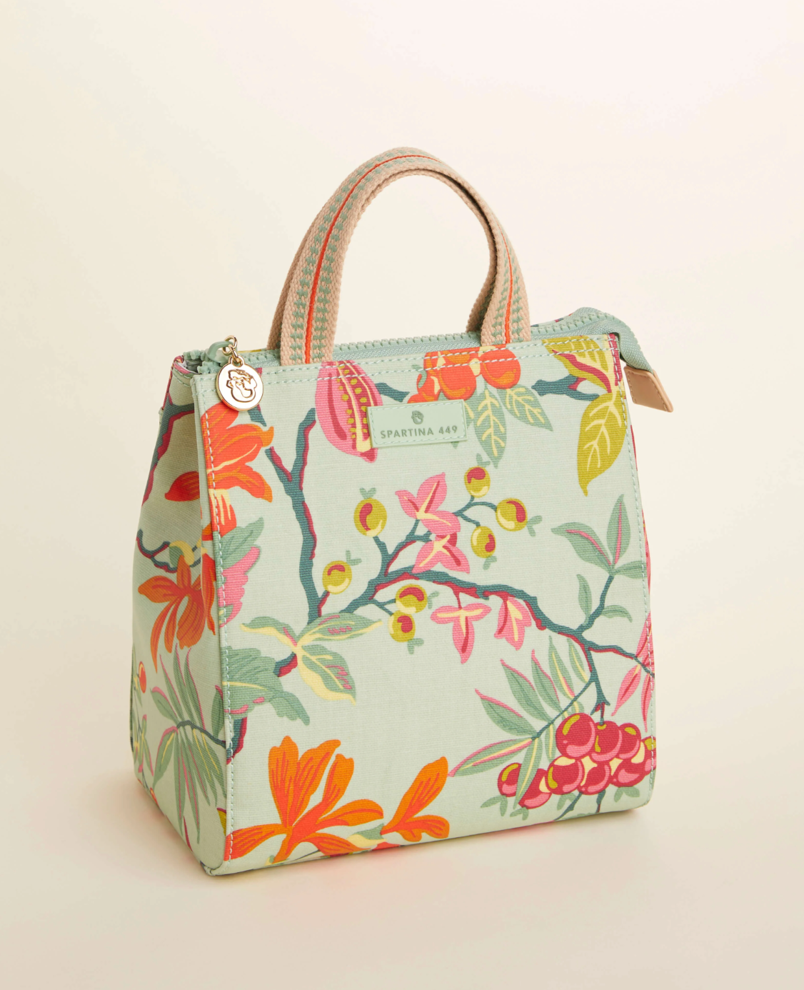 LUNCH TOTE-RICHMOND HILL SEAFOAM LUNCH TOTE-RICHMOND HILL SEAFOAM