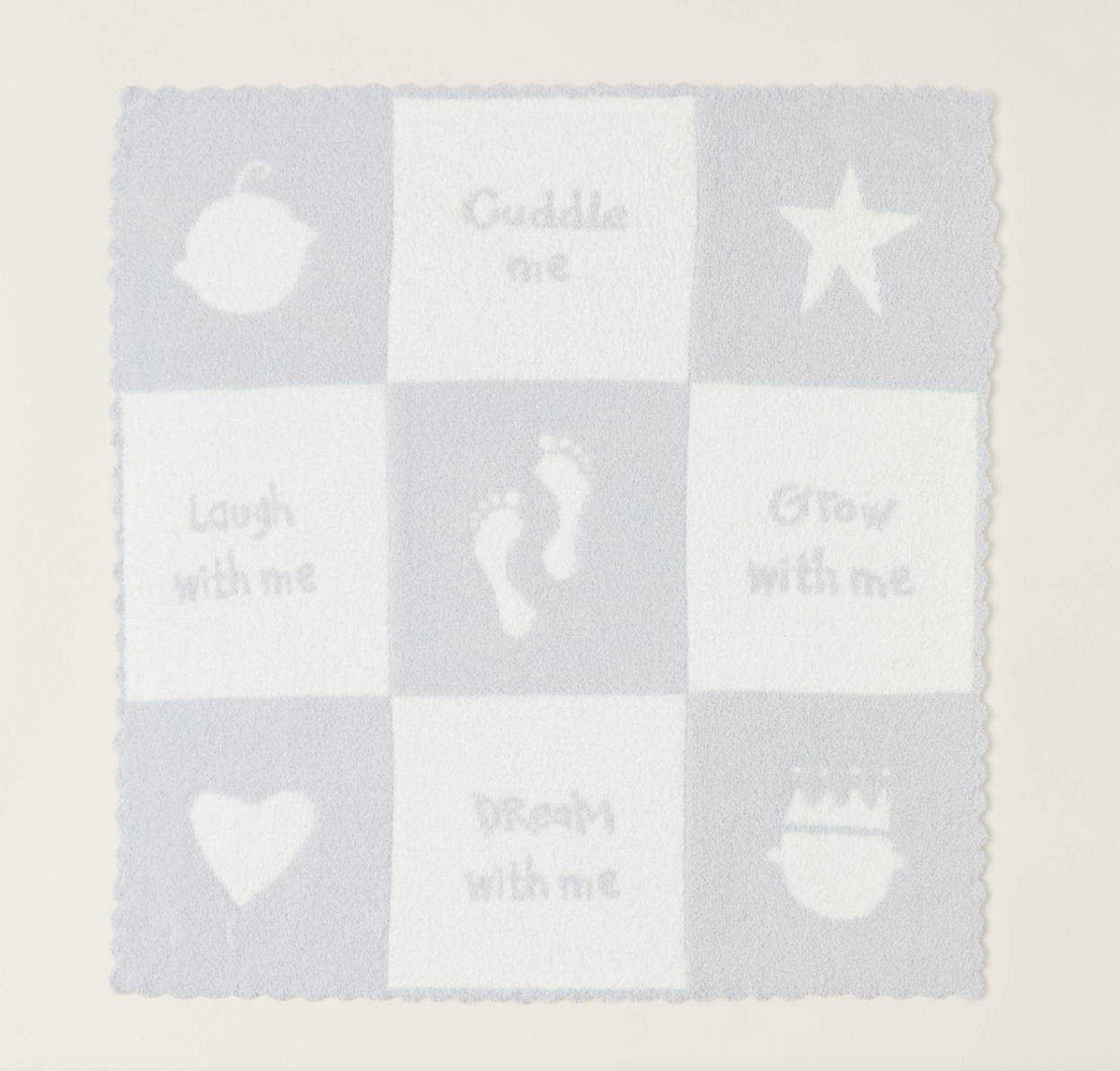 BAREFOOT DREAMS COZYCHIC CUDDLE RECEIVING BLANKET BAREFOOT DREAMS COZYCHIC CUDDLE RECEIVING BLANKET