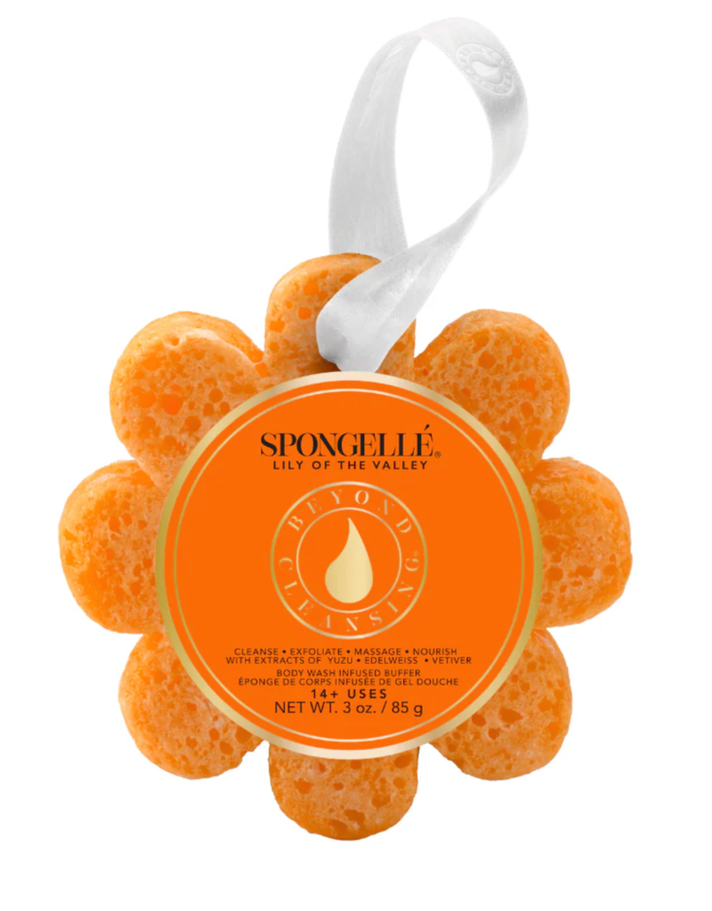 SPONGELLE WILD FLOWER BATH SPONGE-3 OZ -Lily of the Valley