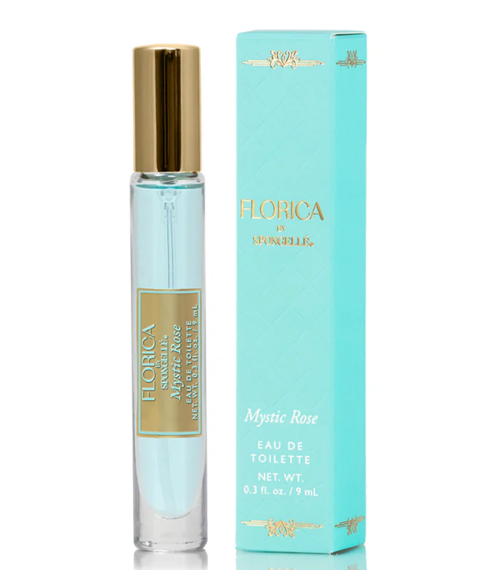 SPONGELLE FLORICA COLLECTION MYSTIC ROSE EAU DE TOILETTE .3 FL OZ SPONGELLE FLORICA COLLECTION MYSTIC ROSE EAU DE TOILETTE .3 FL OZ