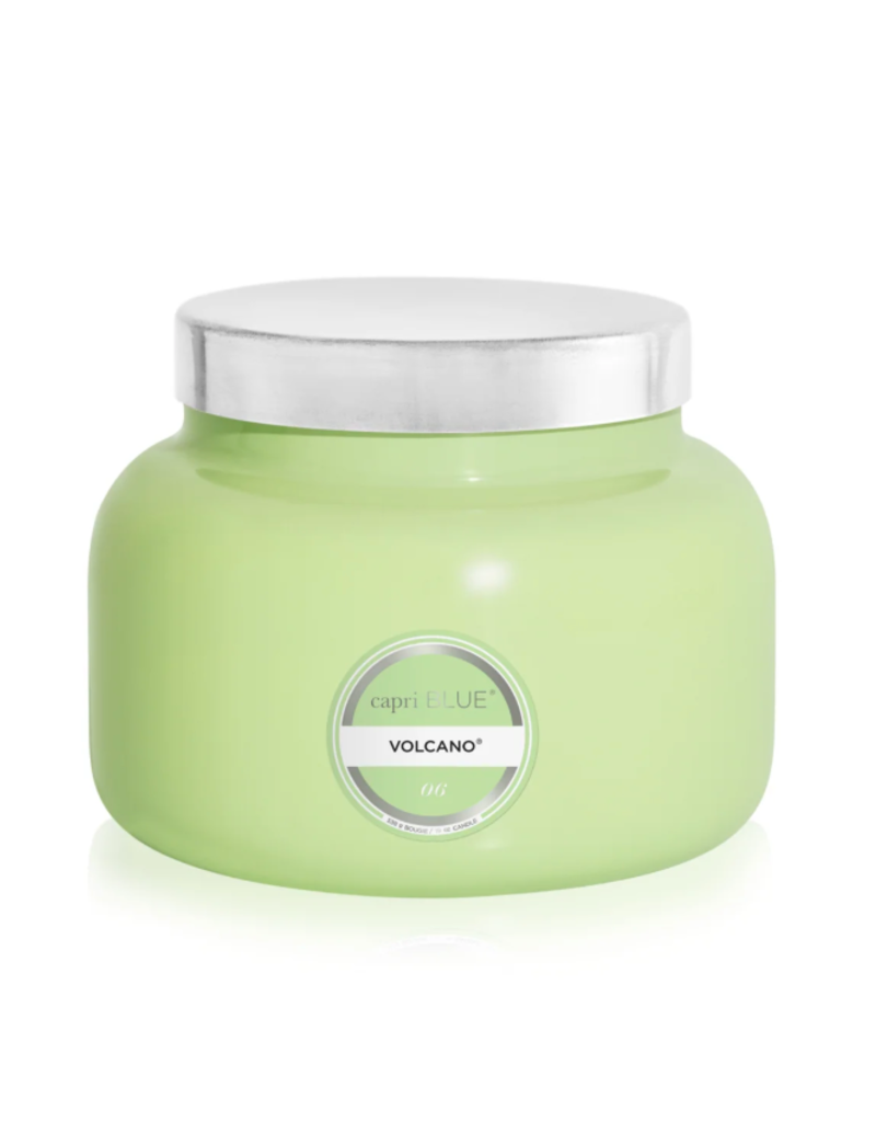 CAPRI BLUE VOLCANO 19oz SIGNATURE JAR-ICED MATCHA