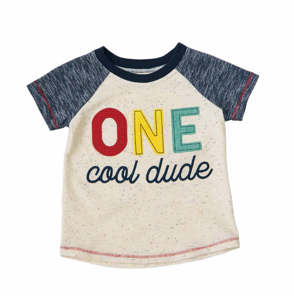 MUD PIE ONE COOL DUDE TEE MUD PIE ONE COOL DUDE TEE