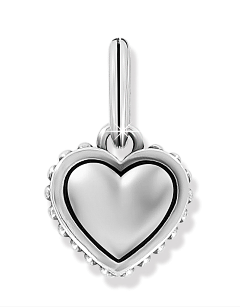 BRIGHTON PRETTY TOUGH BOLD HEART CHARM