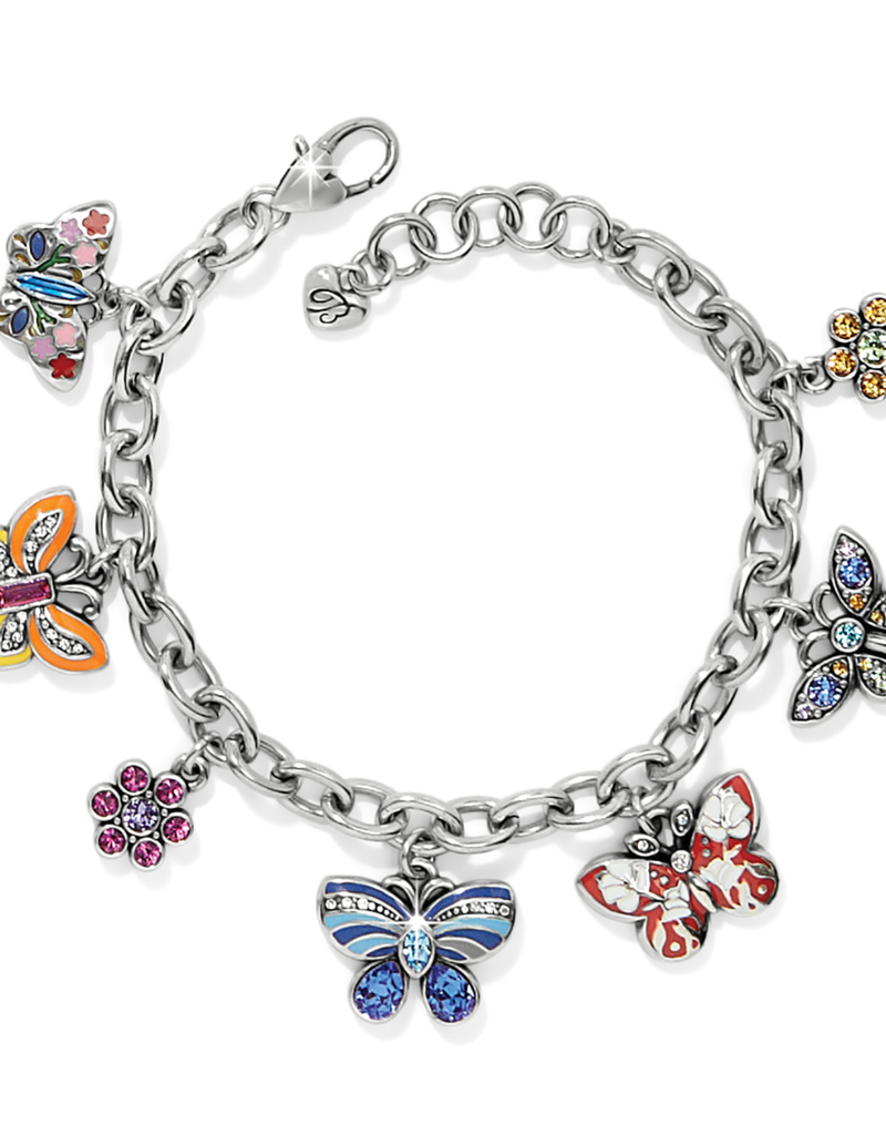 BRIGHTON SYDNEY FLUTTER CHARM BRACELET