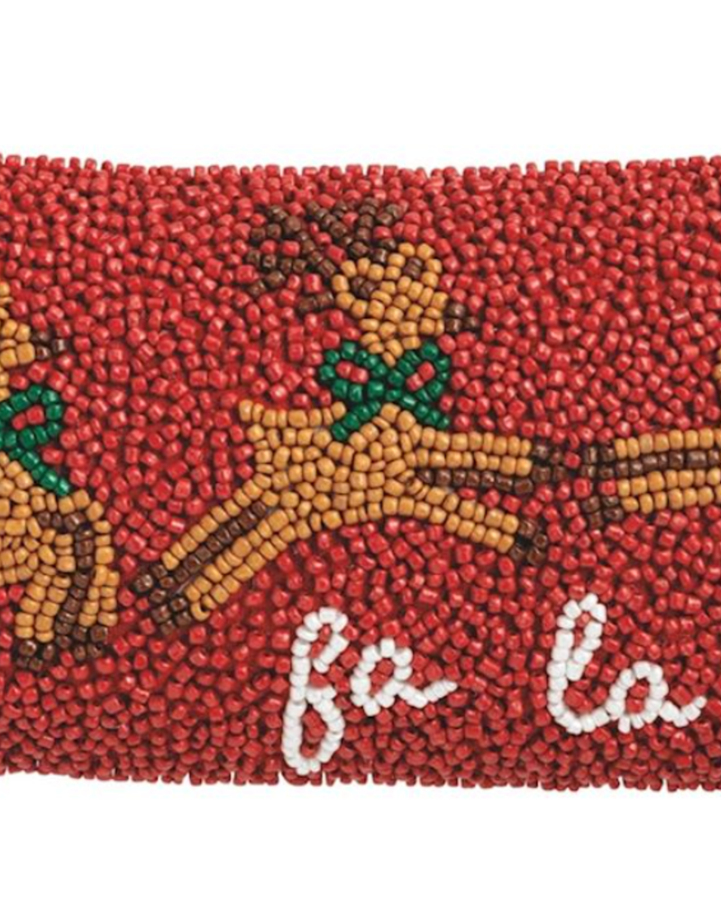 MUD PIE FULLY BEADED MINI PILLOWS