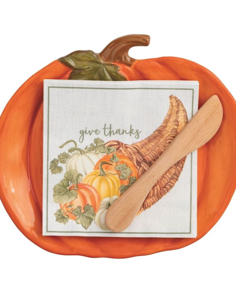 MUD PIE PUMPKIN CHEESE PLATES