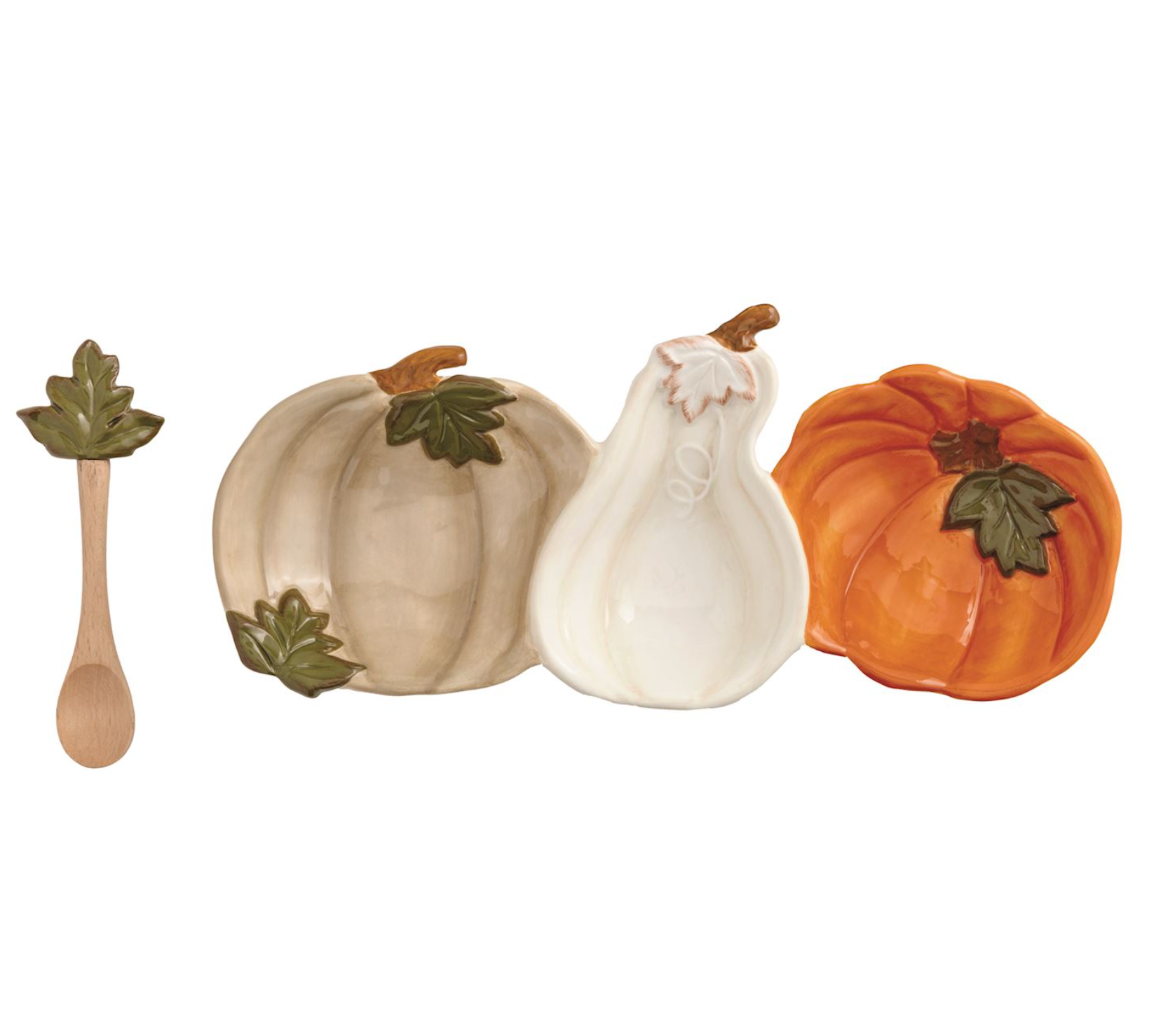 MUD PIE PUMPKIN TRIPLE TIDBIT SET MUD PIE PUMPKIN TRIPLE TIDBIT SET