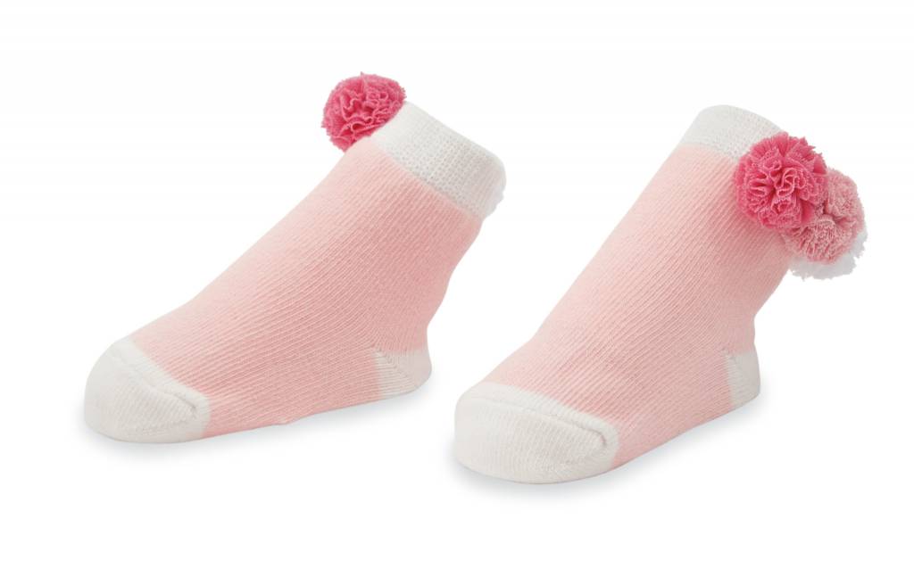 MUD PIE TINY POM POM SOCKS MUD PIE TINY POM POM SOCKS