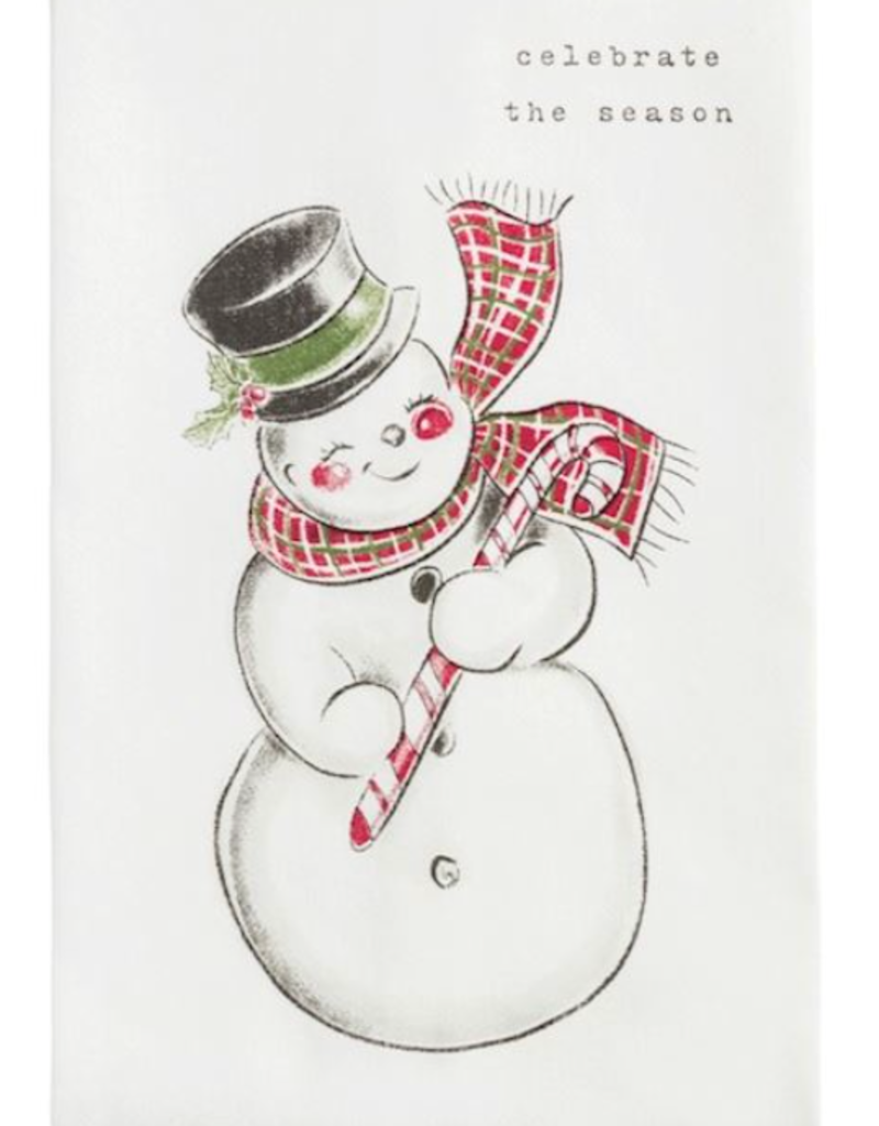 MUD PIE CLASSIC CHRISTMAS PRINTED TOWELS