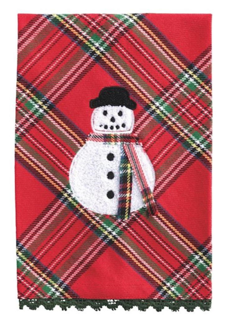 MUD PIE CHRISTMAS BOUCLÉ ICON TOWELS