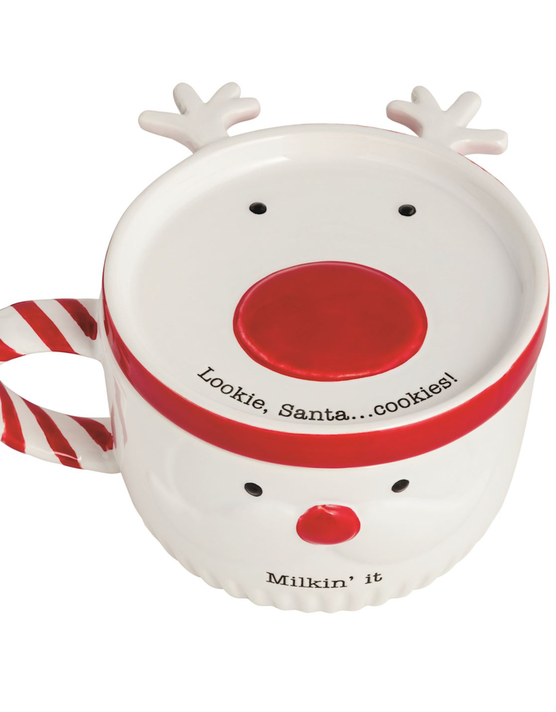 MUD PIE COOKIES FOR SANTA MUG SET