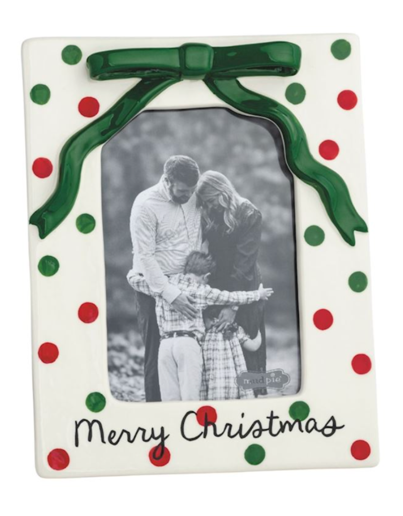 MUD PIE CHRISTMAS BOW FRAMES