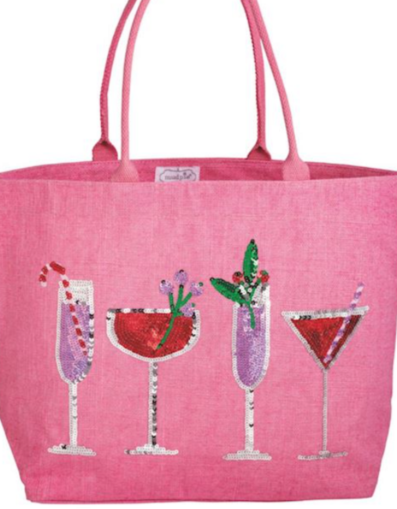 MUD PIE HOLIDAY SPARKLE TOTES