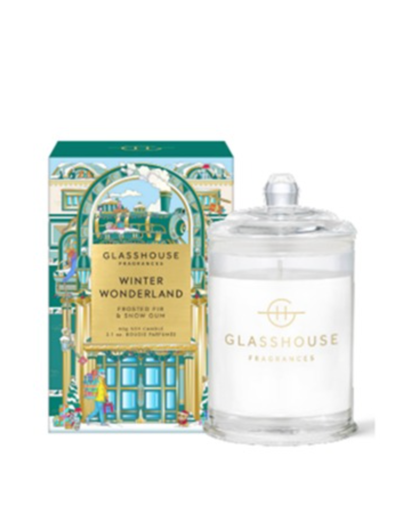 GLASSHOUSE FRAGRANCES GLASSHOUSE FRAGRANCE 2.1 OZ CANDLE-Winter Wonderland