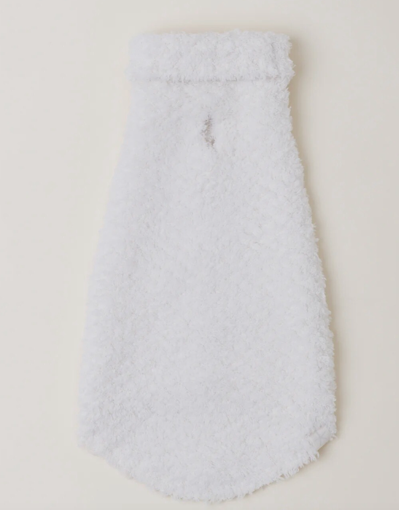 BAREFOOT DREAMS COZYCHIC HONEYCOMB PET SWEATER-CREAM