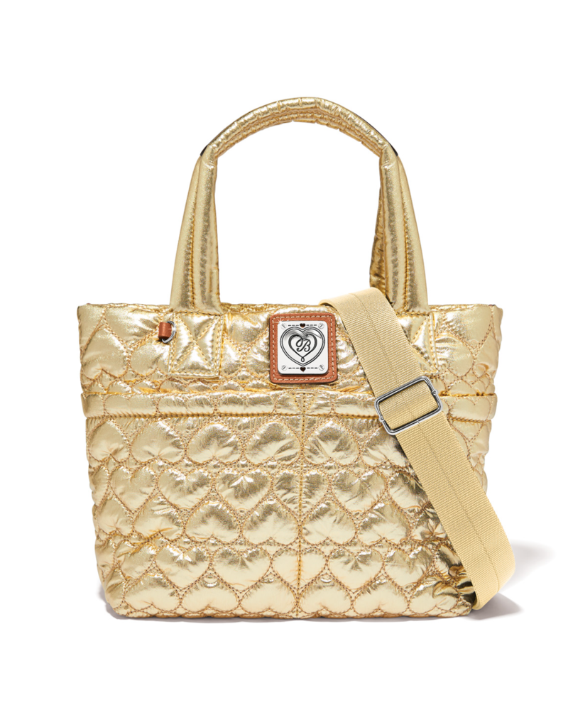 BRIGHTON KAMILLE CROSS BODY BAG-GOLD