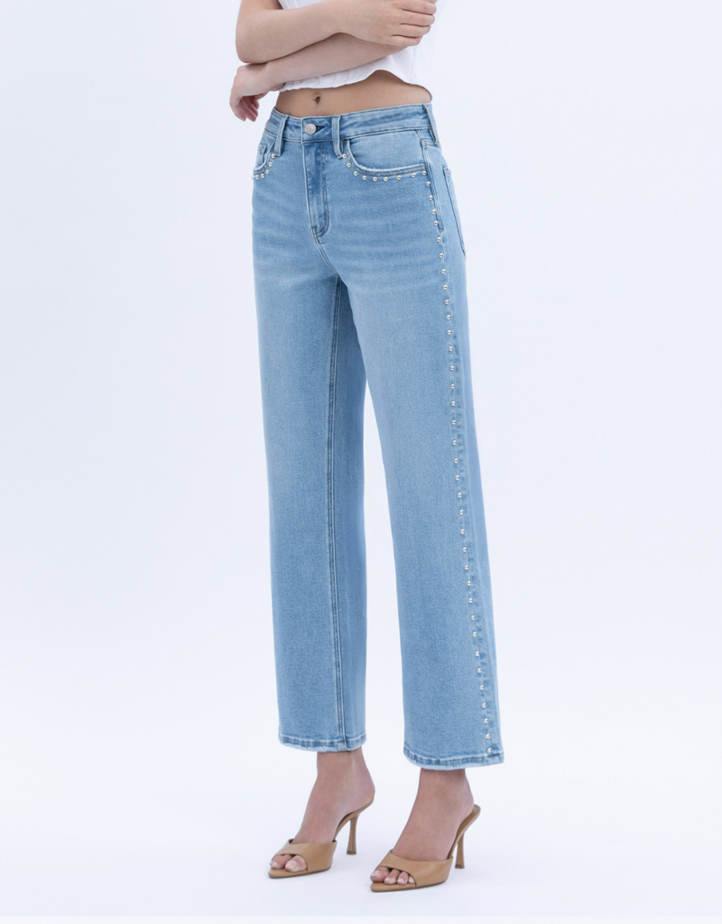 LOVERVERVET BECCA STUDDED JEAN