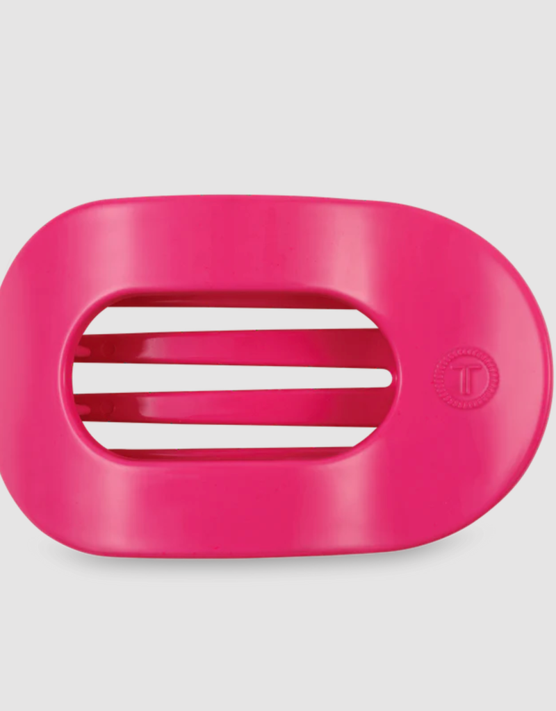 TELETIES LARGE FLAT ROUND HAIR CLIP