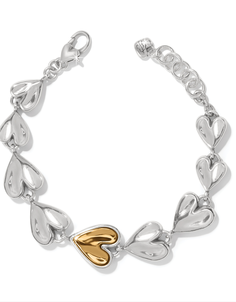 BRIGHTON CASCADE HEART BRACELET