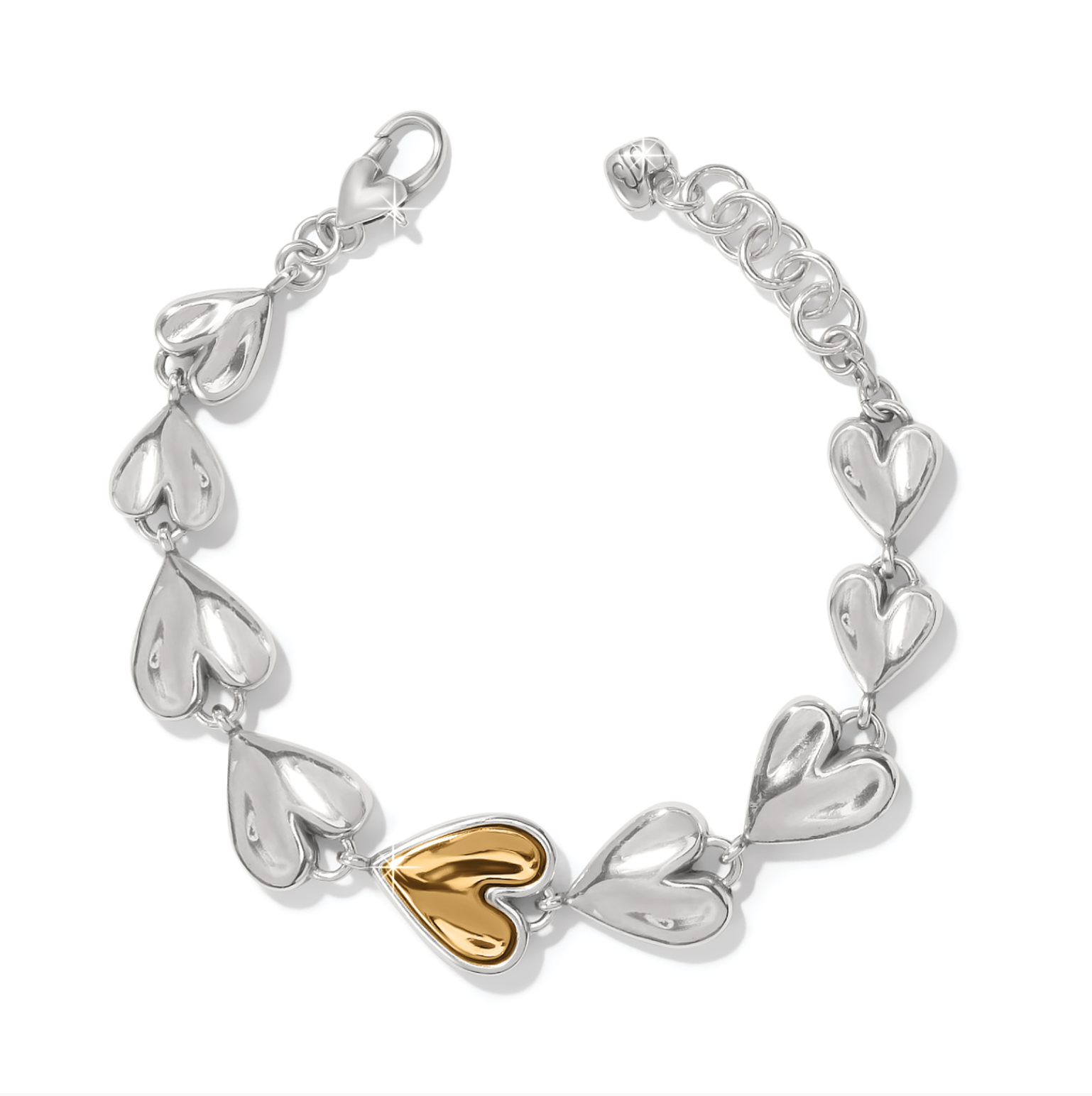 BRIGHTON CASCADE HEART BRACELET BRIGHTON CASCADE HEART BRACELET