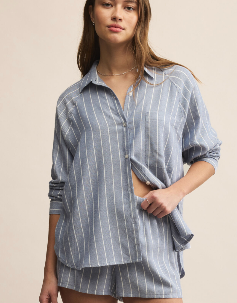 Z SUPPLY RIVER PLAID BUTTON UP