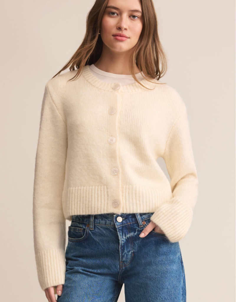 Z SUPPLY BREEN CARDIGAN-CLOUD