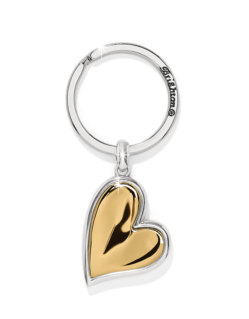 BRIGHTON CASCADE HEART KEY FOB