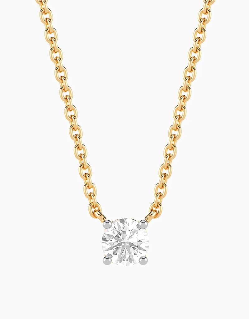 ELLA STEIN LAB-GROWN ROUND DIAMOND NECKLACE .25 CT