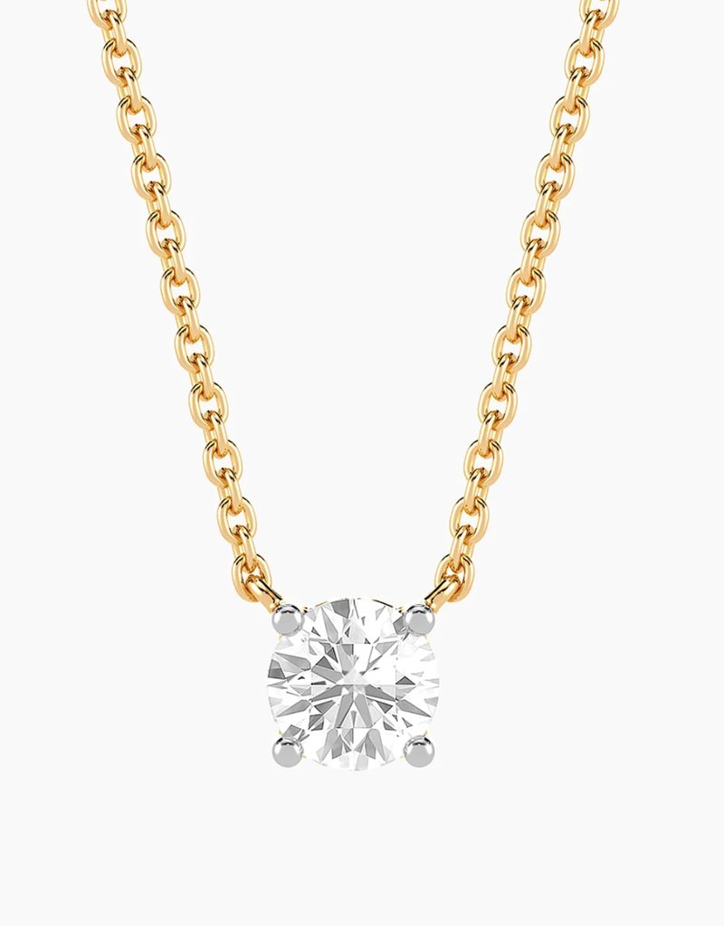 ELLA STEIN LAB-GROWN ROUND DIAMOND NECKLACE .50 CT