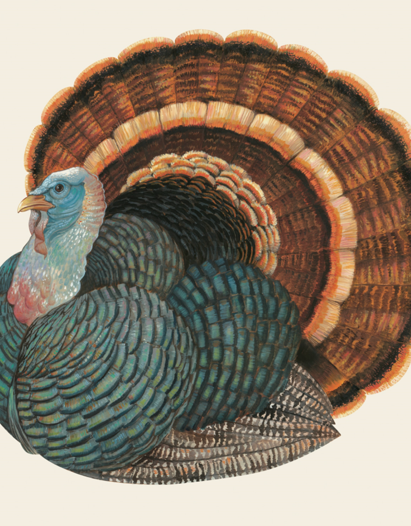 HESTER & COOK HERITAGE TURKEY COCKTAIL NAPKINS