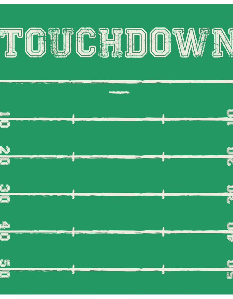 HESTER & COOK TOUCHDOWN COCKTAIL NAPKINS