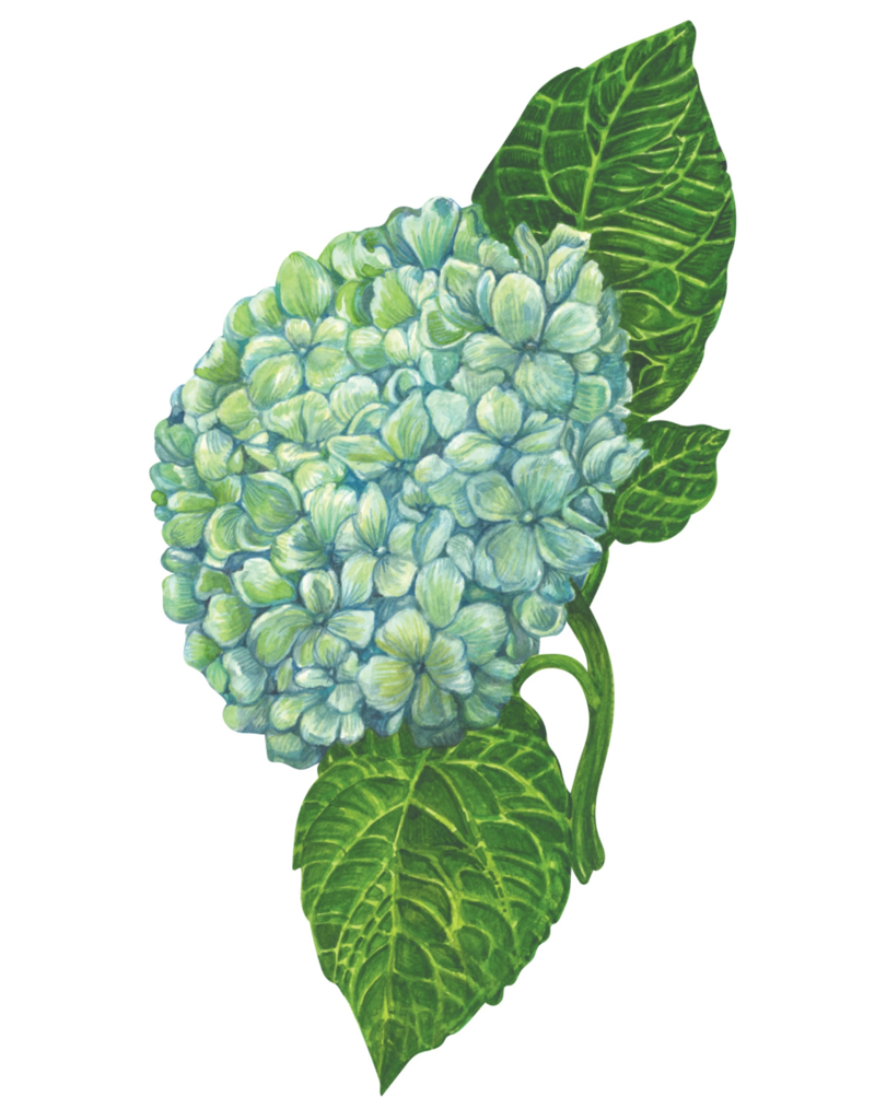 HESTER & COOK HYDRANGEA TABLE ACCENT