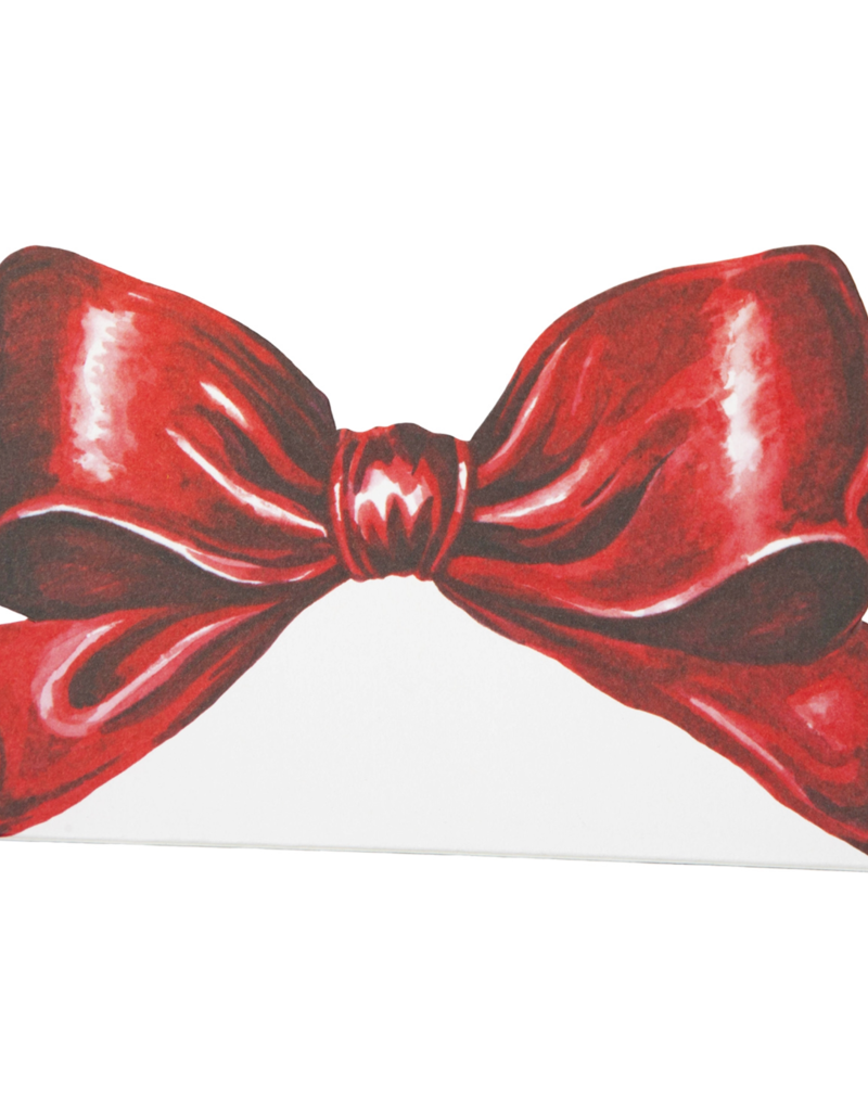 HESTER & COOK BOW PLACE CARDS-12PK